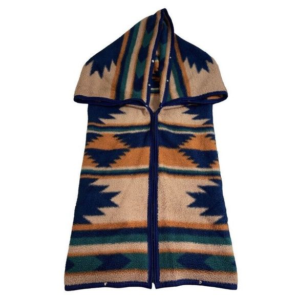 BIEDERLACK Bedding Vintage Biederlack Cuddle Wrap Artesia Aztec